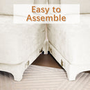 Elegant Sofa With Ergonomic Design And Lumbar Pillows by HouseOfZazla