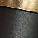 Cashner - Metal Floor Lamp - Black / Gold Finish