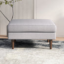 Amber - Square Upholstered Ottoman by HouseOfZazla