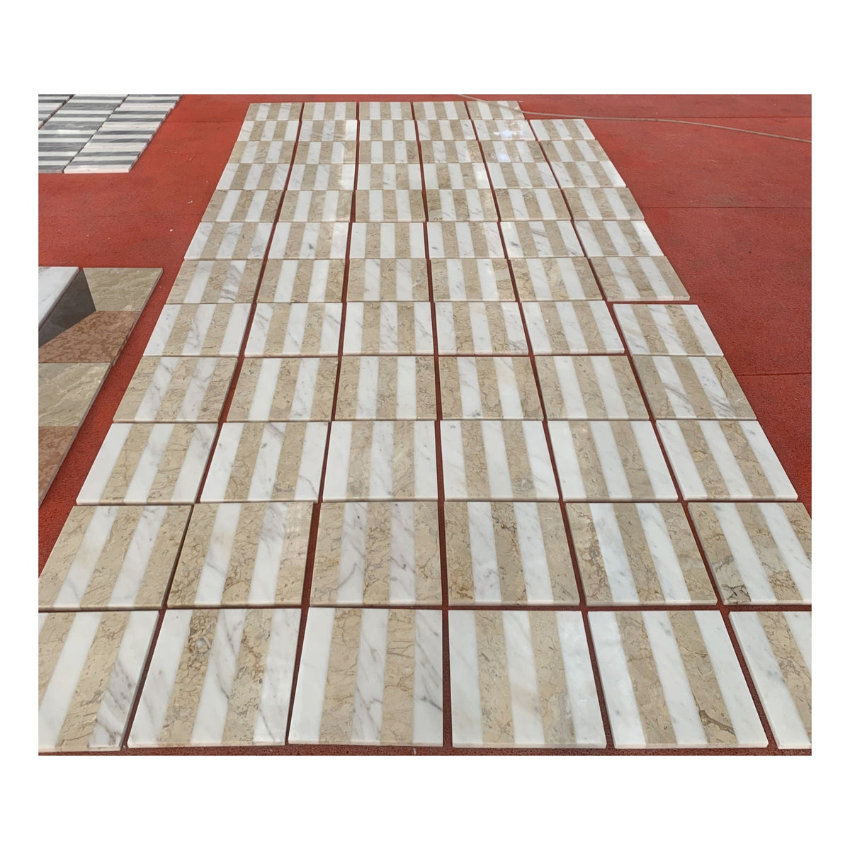 Elegant Waterjet Polished Marble Tile For Floor And Wall, photo 7 of 17