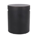 Outdoor End Table with Cutout Handle, Copper