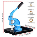 Yescom Grommet Machine with Rolling Base #0 #2 #4 900ct. Grommets