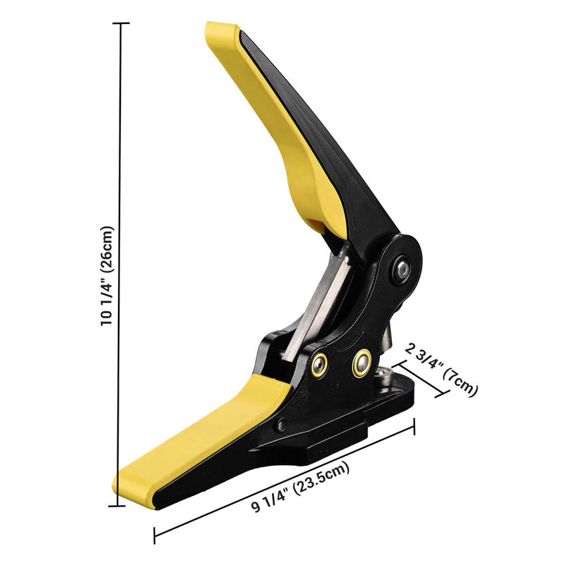 Yescom Eyelet Grommet Press with Dies, Copper Grommet & Washer