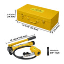 Yescom 15 Ton Hydraulic Punch Press w/ 10 Piece Tool Kit