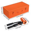 Yescom 15 Ton Hydraulic Hole Punch Heavy Duty Metal Hole Knockout 10-Die