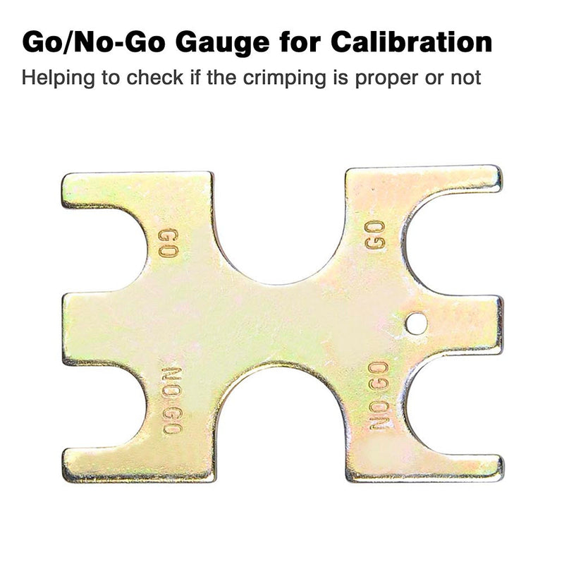 Yescom 3/4" Copper Pex Crimp Tool Ring Crimper with Gauge