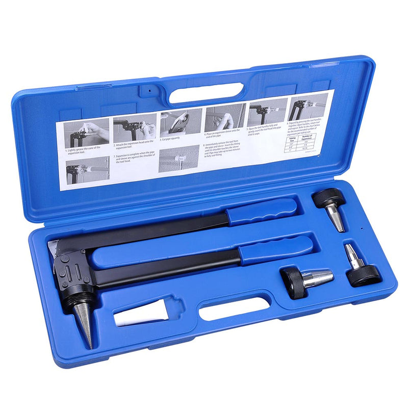 Yescom Pipe Pex Expanding Tool Kit with 1/2" 3/4" 1" Head ASTM F1960