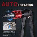 Yescom Auto Rotate PEX-A Expansion Tool with Tubing Cutter & Head