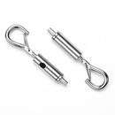 Yescom Adjustable Q-Hanger Hooks with Buckles for 1-1.5mm Wire Cable 20ct.