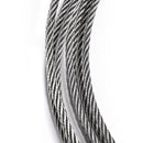 Yescom 3.18mm Wire Rope Type 316 Stainless Steel, 7x7, 1/8"x500'