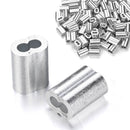 Yescom Wire Cable Aluminum Crimping Sleeve for 2-2.5mm 100ct.