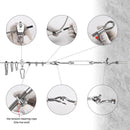 Yescom Wire Cable Aluminum Crimping Sleeve for 2-2.5mm 100ct.