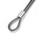 Yescom Wire Cable Aluminum Crimping Sleeve for 2-2.5mm 100ct.