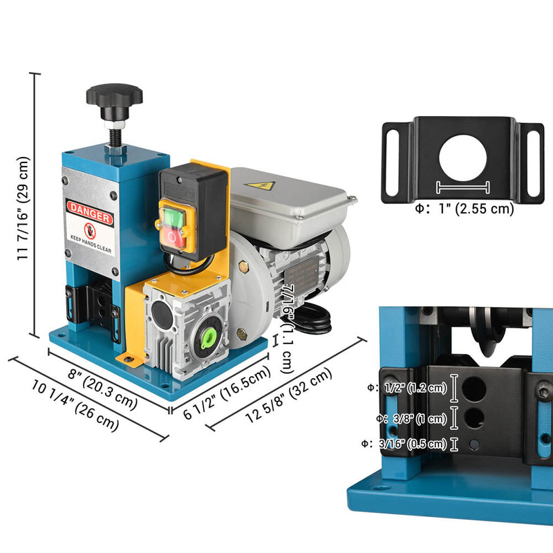 Yescom Automatic Wire Stripping Machine Strip Cable Copper