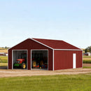 [25X33FT] Alora Heavy-Duty Dual-Door Galvanized Steel Storage Shed (SAK72345) by SAKSBY WHOLESALE