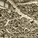 Vintage Map of Dover, New Hampshire 1888