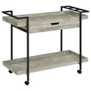 Begonia - 1 Drawer Cart - Driftwood by HouseOfZazla