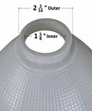 8"W x 6"H Reflector-Type IES Replacement Shade for Stiffel by LampsUSA