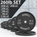 Synergee Standard Metal Weight Plates