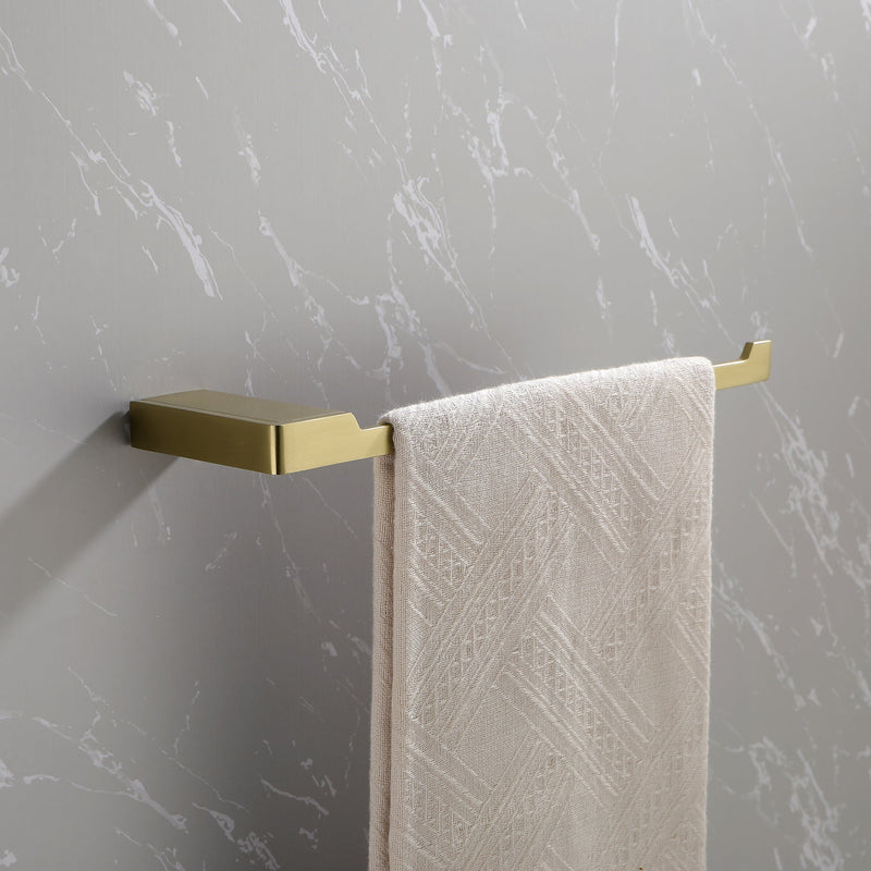 4 Piece Stainless Steel Bathroom Towel Rack Set Wall Mount Bathroom Accessories