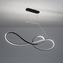 GobekUsa LED Strip Island Pendant Light - Minimalist Metal Dining Room Lighting Fixture