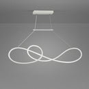 GobekUsa LED Strip Island Pendant Light - Minimalist Metal Dining Room Lighting Fixture