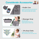 Kids Toilet Seat Toddler Potty Training Chair w/ Steps Stool Baby Toilet Ladder Anti-slip Safety
