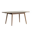 Round Corner Diagonal Leg Telescopic Table For 6 - 8 People To Meet Dining Table by Unique Piece Furniture