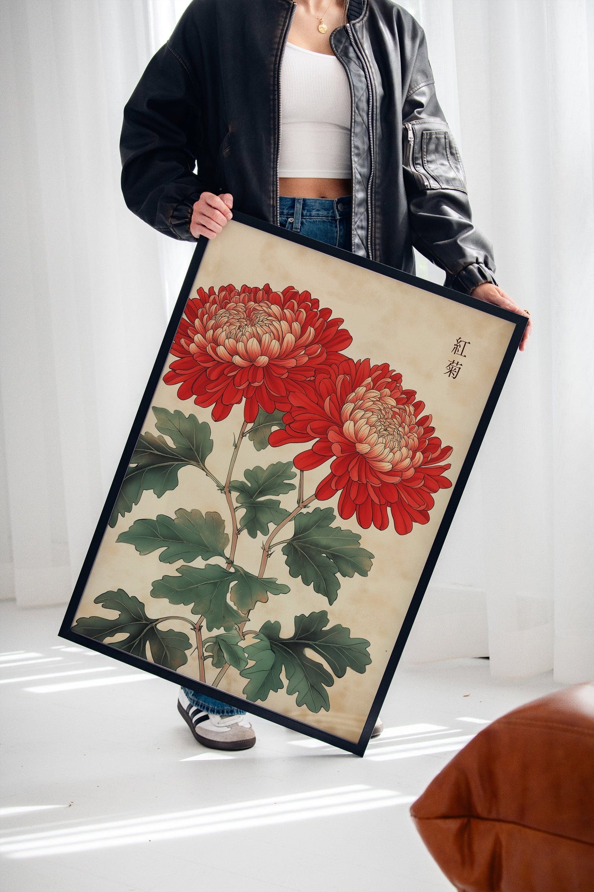Red Chrysanthemum Elegance, photo 11 of 19