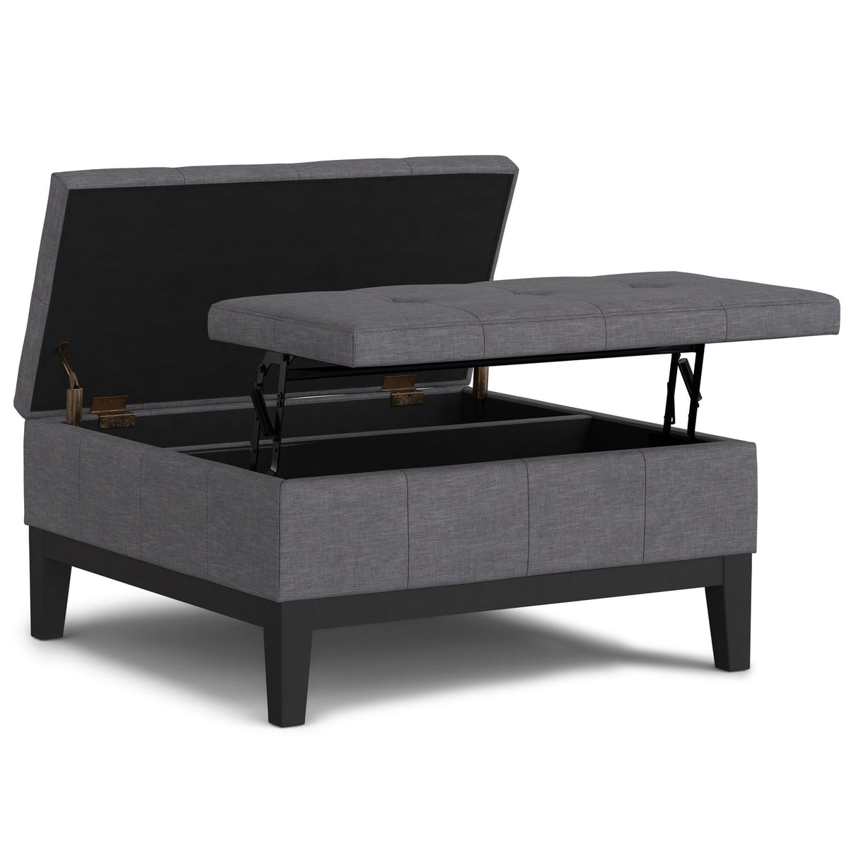 Dover - Multifunctional Lift Top Coffee Table Storage Ottoman, photo 11 of 40