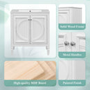 Bathroom Vanity With Sink With 2 Doors And Adjustable Shelf