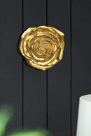 Rose Hanging Wall Accents (Set of 2) - Gold by Unique Piece Furniture