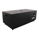 Outdoor Fire Pit Table With Lid, Fuel Versatility by HouseOfZazla