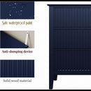 Fluted 3 Drawer Nightstand With Soft Close Slides by HouseOfZazla