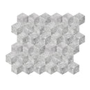 Hexagon Natural Marble Polished Tile For Wall And Floor (Set of 12) by HouseOfZazla