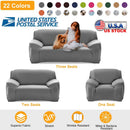 Printed Stretch Sofa Cover for 1-Seater - Slim Fit by LJGDeals