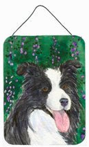 Border Collie Aluminium Metal Wall or Door Hanging Prints