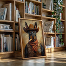 Doberman Marshal with a Steel Gaze