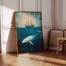 Deep Blue Silence and the Whale