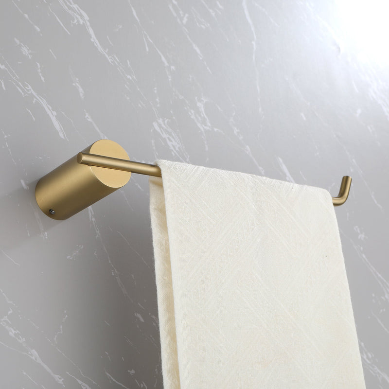 4 Piece Stainless Steel Bathroom Towel Rack Set Wall Mount Bathroom Accessories