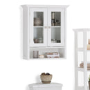 Acadian - Double Door Wall Cabinet - Pure White by HouseOfZazla
