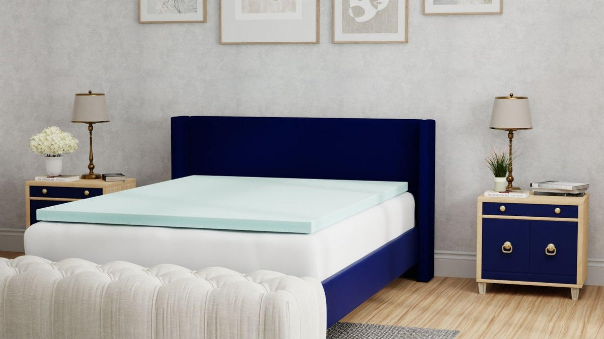 3" Gel Plush Memory Foam Cooling Mattress Topper, photo 3 of 6