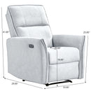 Asheville - Suede Recliner Chair by Unique Piece Furniture