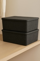 The Sculpted Bin - XL with Lid by SortJoy