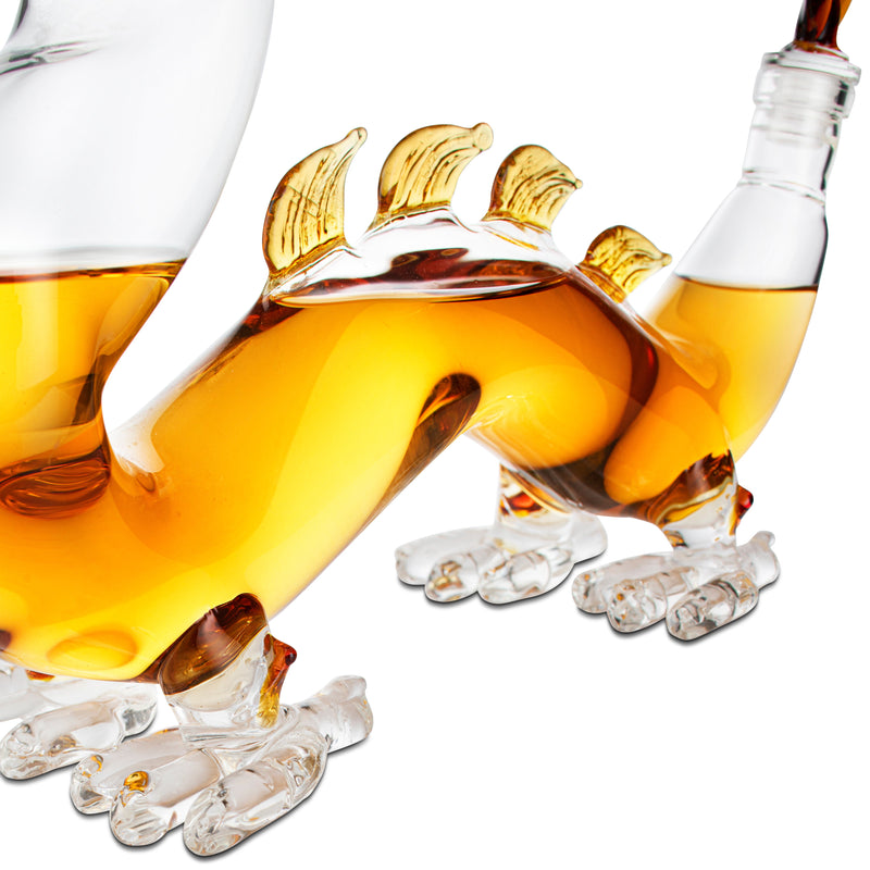 Dragon Drinking Decanter - Whiskey and Wine Decanter Large 10x16" (600ml), photo 4 of 7