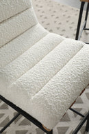Lahni - 17" Boucle Fabric Counter Height Chair by HouseOfZazla
