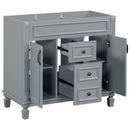 Bathroom Vanity Cabinet With 2 Soft Closing Doors And 2 Drawers by Unique Piece Furniture
