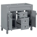 Bathroom Vanity Cabinet With 2 Soft Closing Doors And 2 Drawers by Unique Piece Furniture