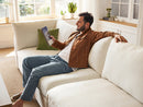 RUBIK V 3 Seats with 3 Ottomans & 2 Consoles by LINSY HOME