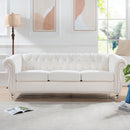 Rolled Arm Chesterfield 3 Seater Sofa by Unique Piece Furniture